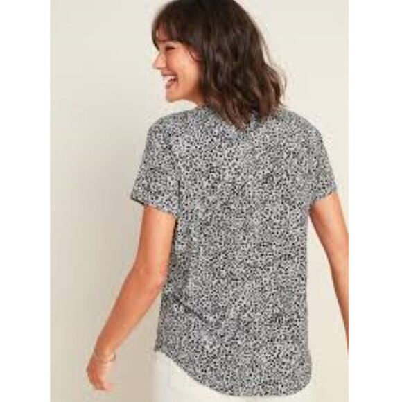 Old Navy Luxe Tees Size XL Bundle Leopard Print NWOT - Picture 3 of 14